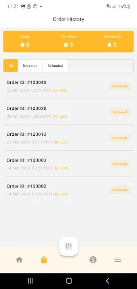 OyaNow Restaurant Screenshot 2